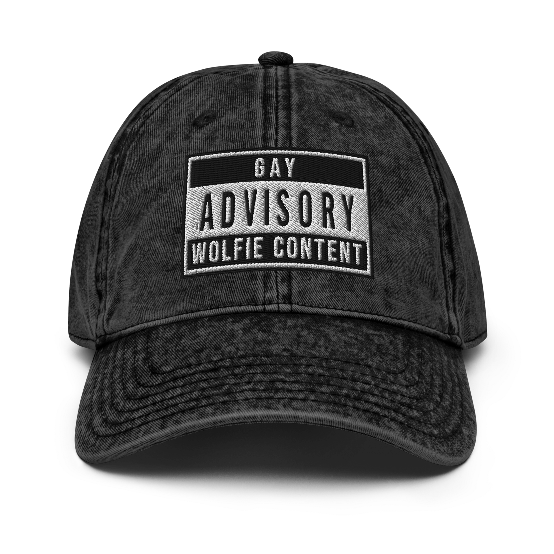 Gorra "GAY ADVISORY WOLFIE CONTENT" - 2